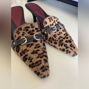 Cole Haan Cheeta Print heels
